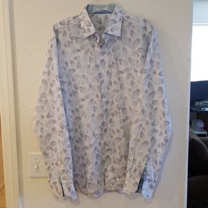 Bugatchi Uomo Men's Long Sleve Button Down Shirt